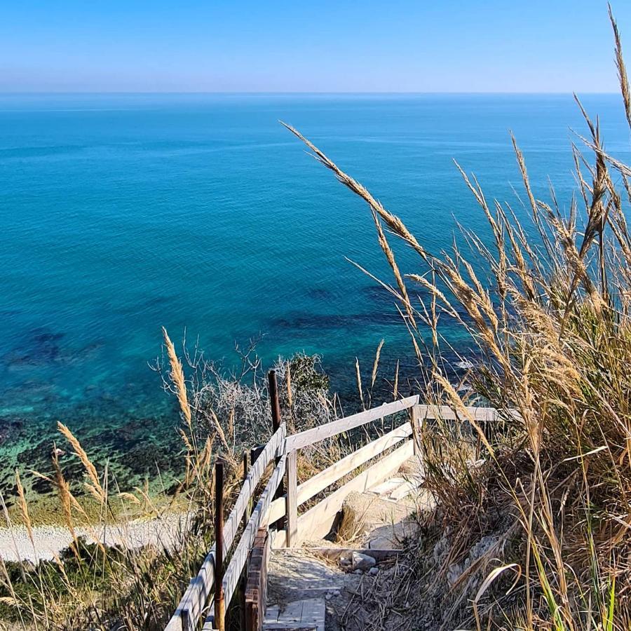 Il Poggiolo Di Levante - Piscina E Ombrellone Spiaggia Prima Fila Incluso Marcelli Bagian luar foto